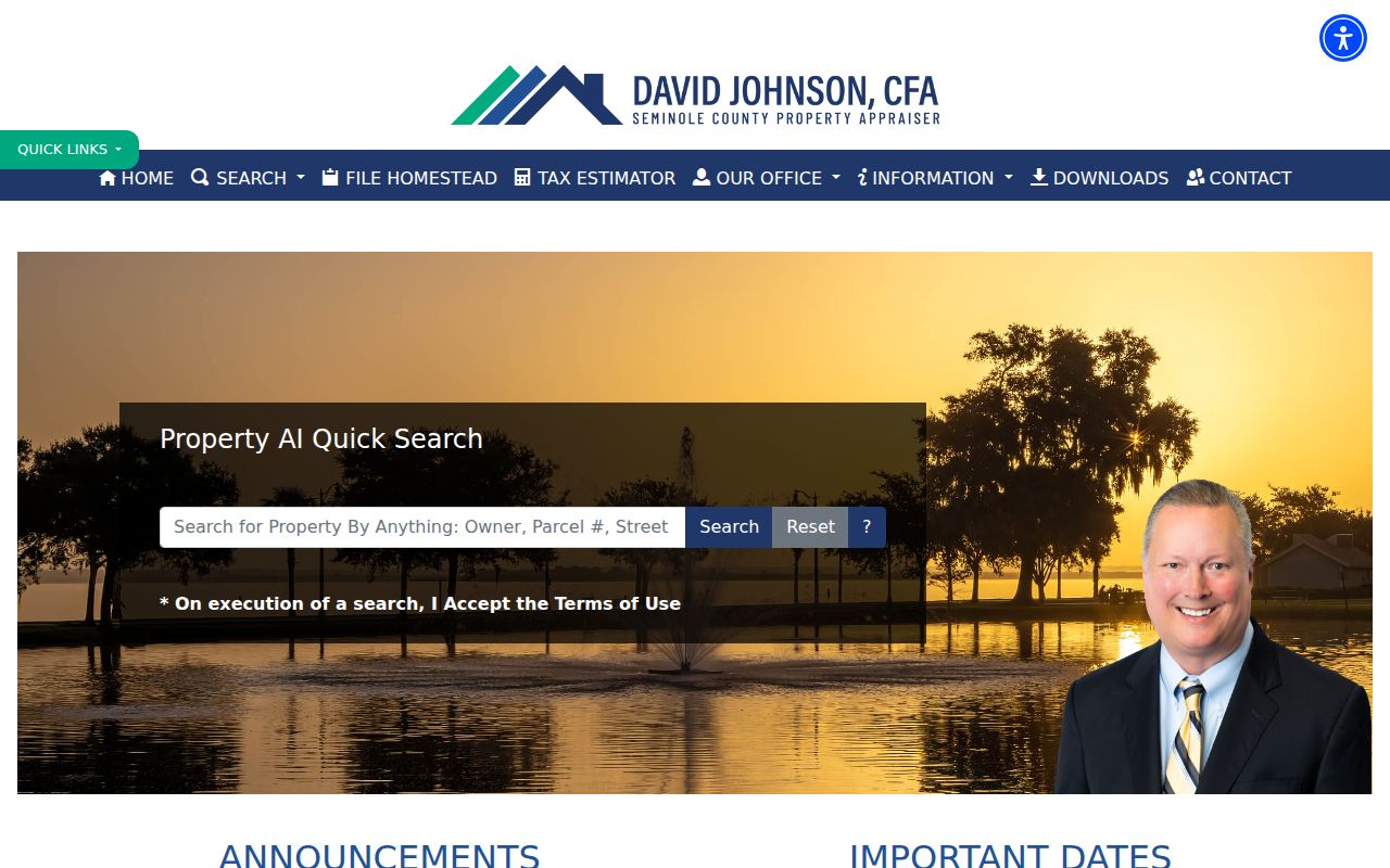 Sanford residents directory property search